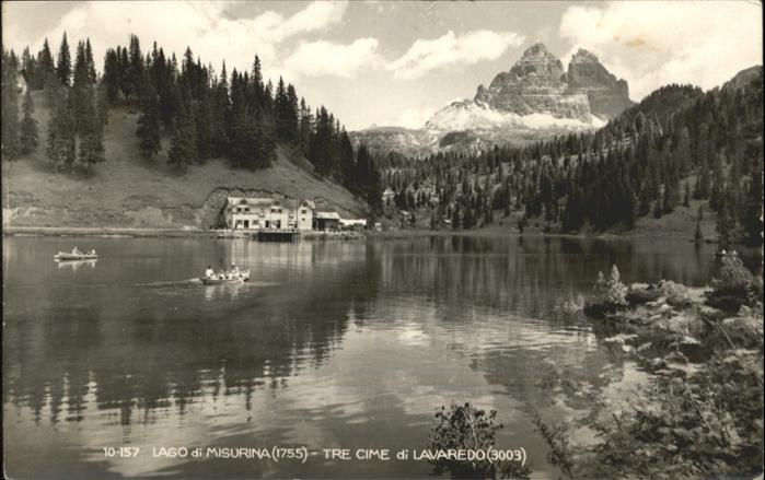 Lago di Misurina Tre Cime di Lavaredo
