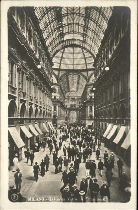 Milano Gallerie Vittoria Emanuele
