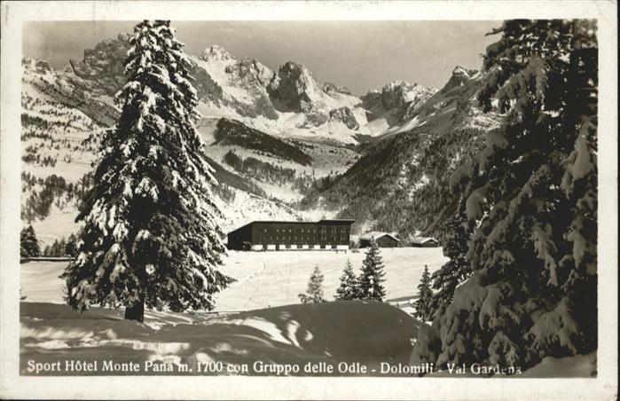 Val Gardena Sport Hotel Monte Pana Gruppo delle Odle