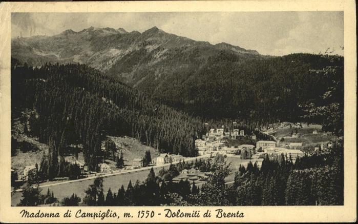 Madonna di Campiglio m. 1550 Dolomiti di Brenta