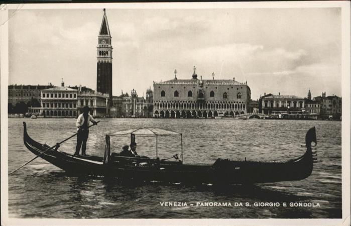 Venezia Venedig Gondola
