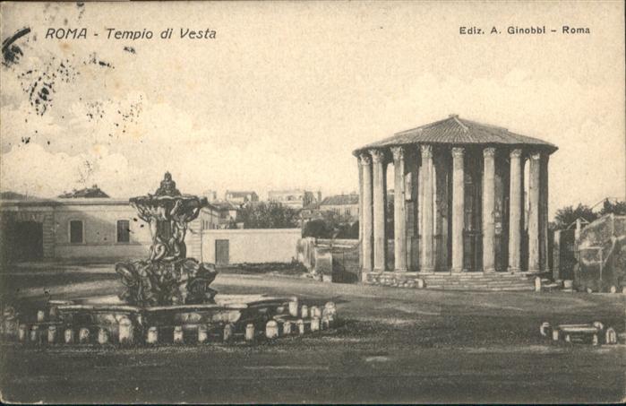 Rom Roma Tempio di Vesta
