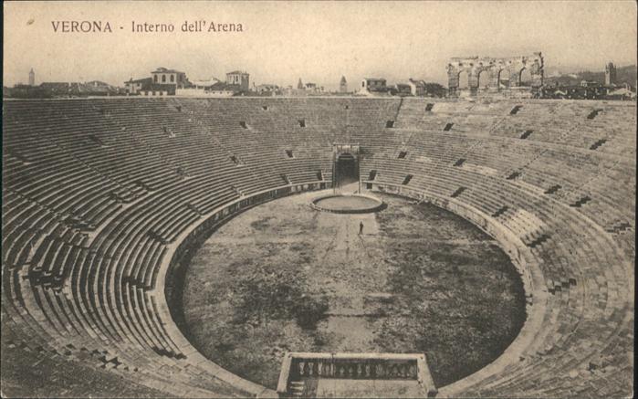 Verona Veneto Interno dell Arena