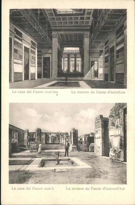 Napoli Neapel La Casa del Feuno com era