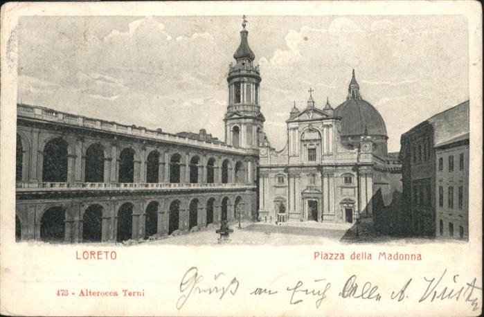 Loreto Ancona Piazza della Madonna
