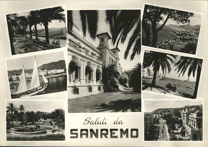 Sanremo Palmen Strand