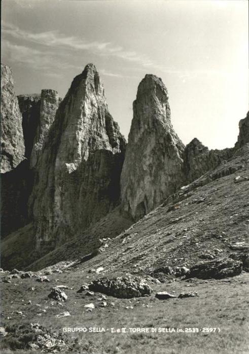 Gruppo Sella Torre di Sella (m. 2533-2597)