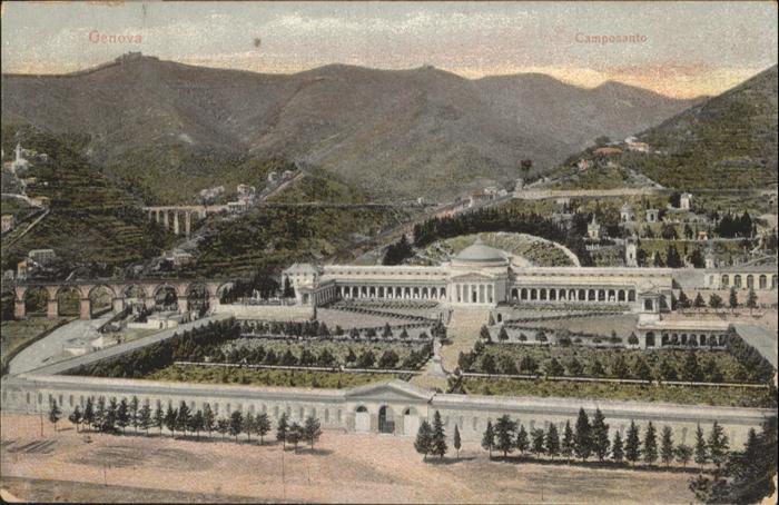 Genova Genua Liguria Camposanto