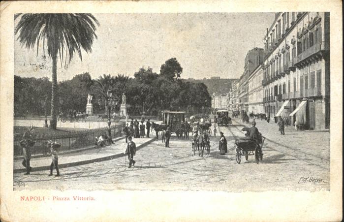 Napoli Neapel Piazza Vittoria