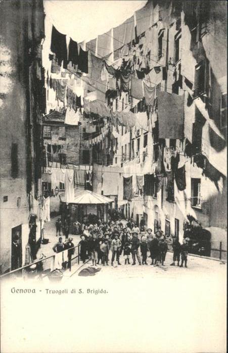 Genova Genua Liguria Truogoli di S. Brigida
