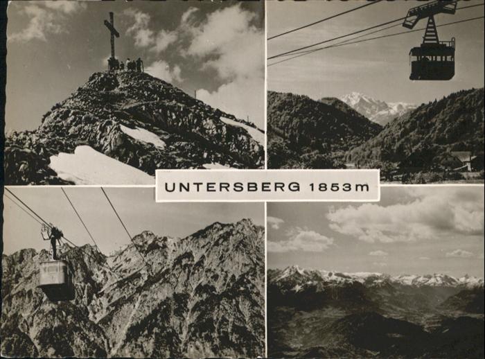 Untersberg Seilbahn Kreuz