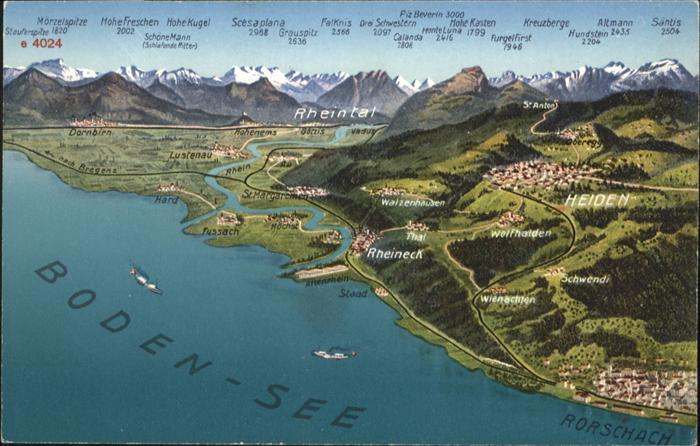 Rorschach Bodensee Bodensee Fliegeraufnahme