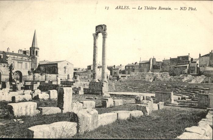 Arles Bouches-du-Rhone Theatre Romain