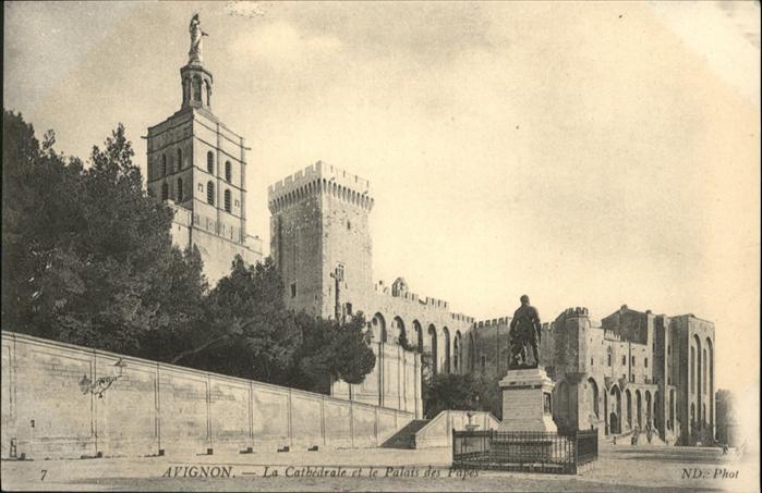 Avignon Vaucluse Cathedrale 
Palais des Papes