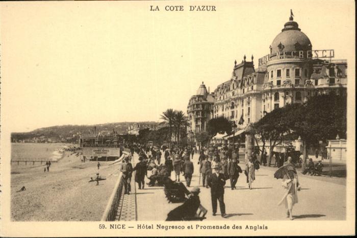 Nizza Hotel Negresco
Promenade des Anglais