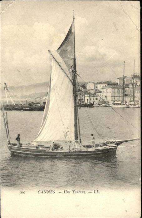 Cannes Alpes-Maritimes Une Tartane