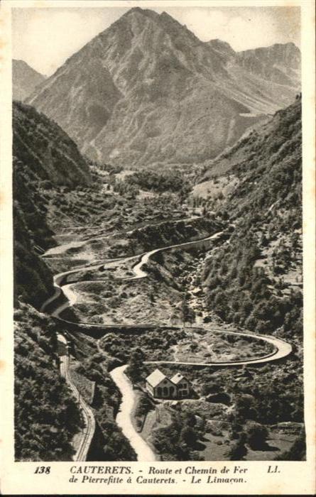 Cauterets Route et chemin de Fer de Pierrefitte a