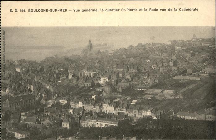 Boulogne-sur-Mer Vue generale
Quartier St.-Pierre
