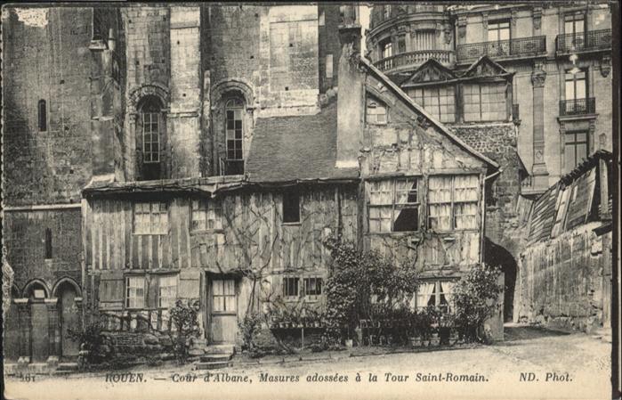 Rouen cour d`Alban