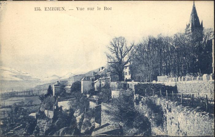 Embrun Vue sur le Roc