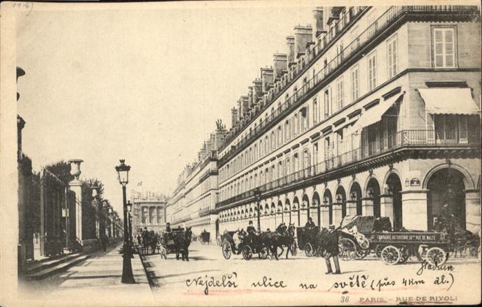 Paris Rue de Rivoli