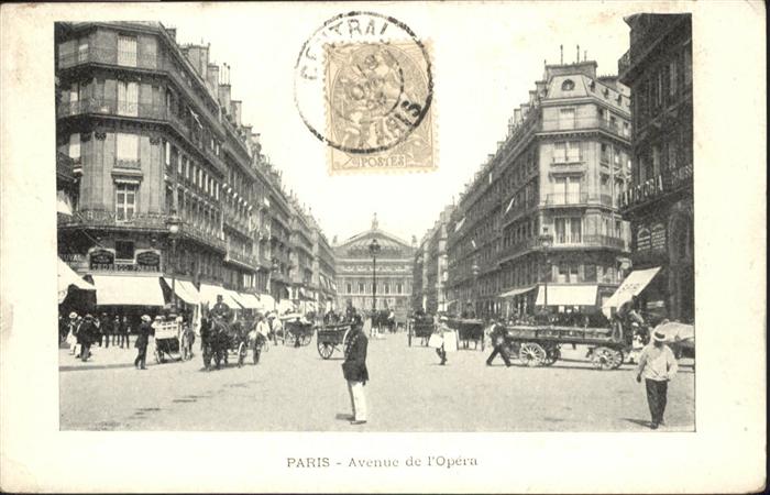 Paris Avenue de L_Opera