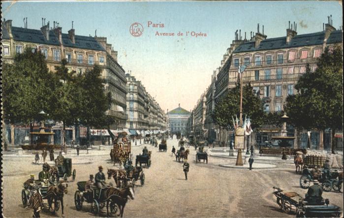 Paris Avenue de Opera