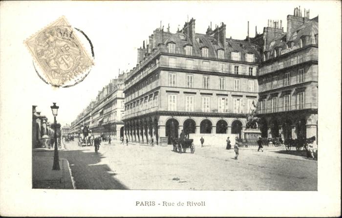 Paris Rue de Rivoli
