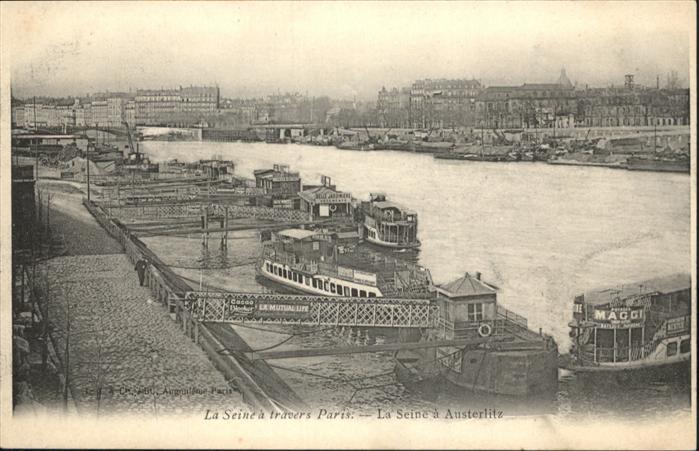 Paris La Seine a Austerlitz
