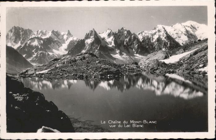 Mont Blanc Chaine du Mont Blanc