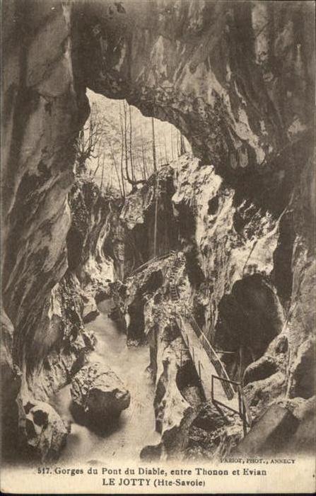 Thonon-les-Bains Gorges du Pont du diable