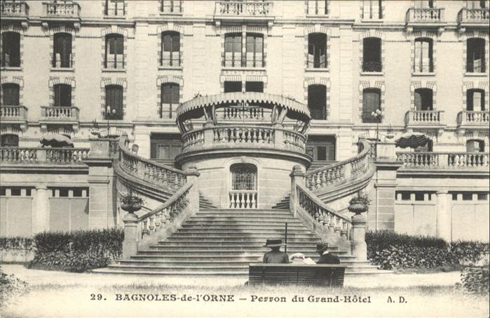Bagnoles-de-l Orne Perron du Grand-Hotel