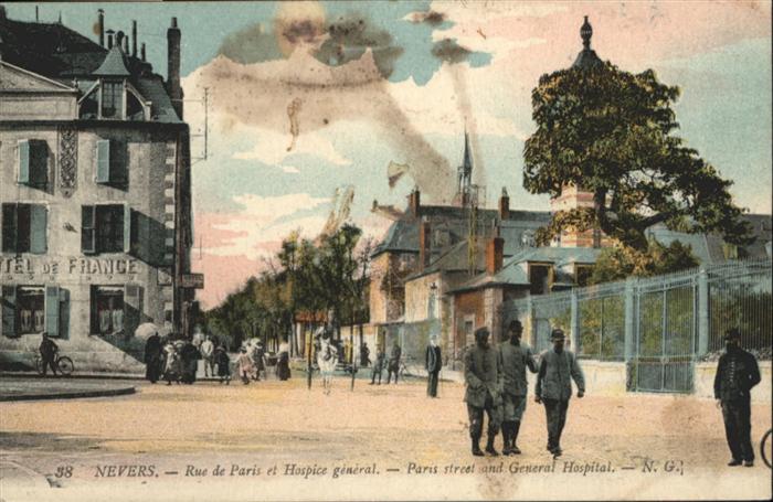 Nevers 58 Rue de Paris
Hospice general