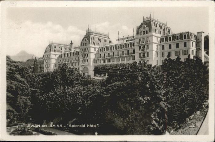 Evian-les-Bains Haute Savoie Splendid Hotel