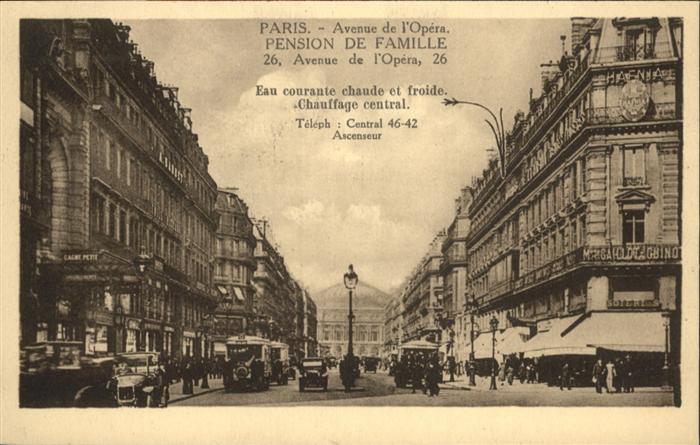 Paris Avenue de L_Opera
