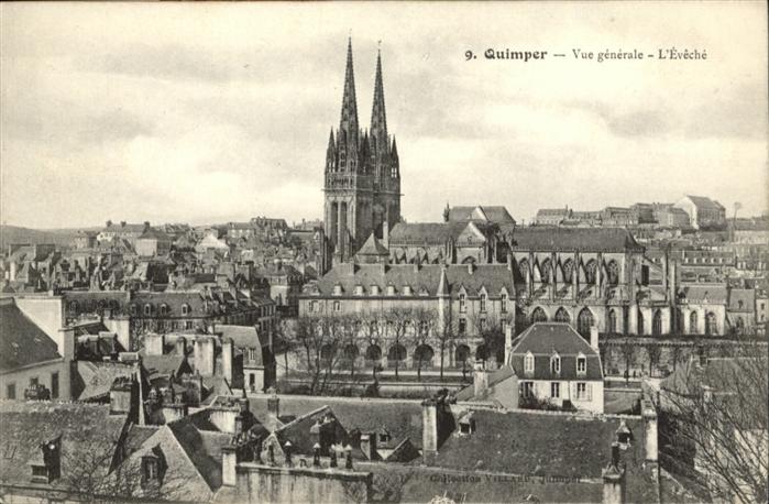 Quimper Vue generale
Evèche