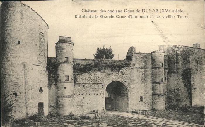 Duran Chateau des anciens Ducs de Duran et de