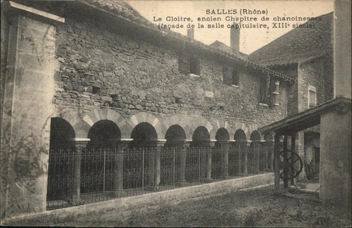 Salles-Arbuissonnas-en-Beaujolais Rhone
Cloitre