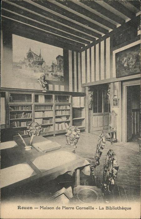 Rouen Maison de Pierre Corneille
Bibliothèqu