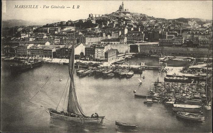 Marseille Bouches-du-Rhone Vue generale