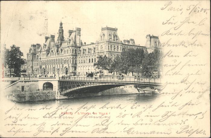 Paris Hotel de Ville