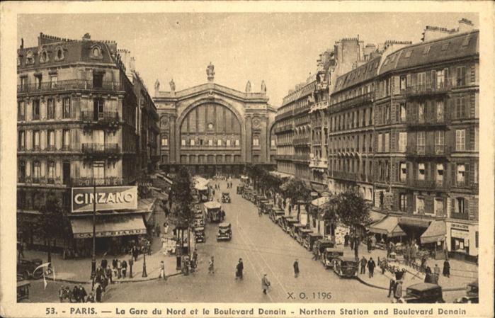 Paris Gare du Nord
Boulevard Denain