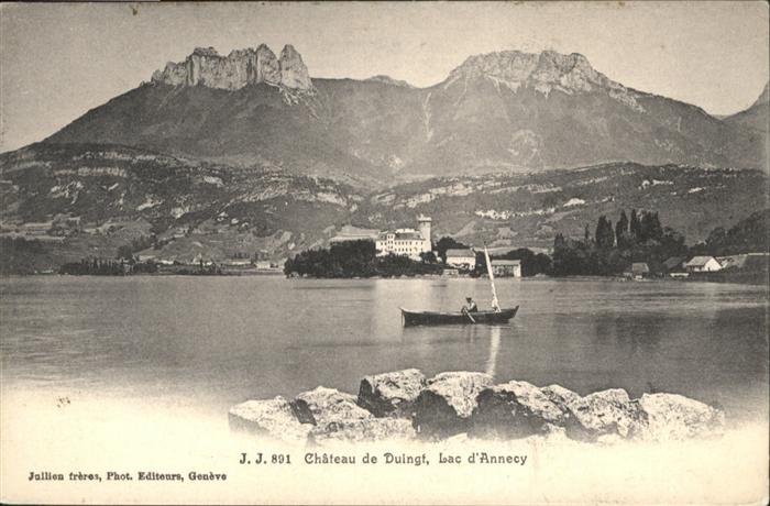 Annecy Haute-Savoie Chateau de Duingt
