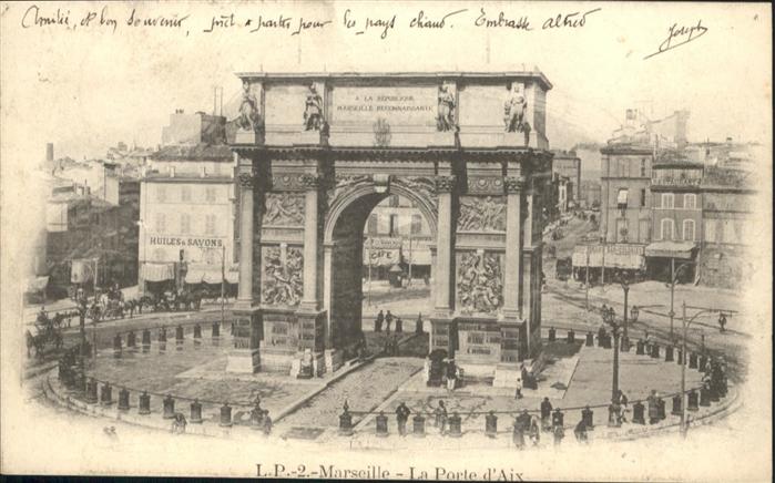 Marseille Bouches-du-Rhone Porte d`Aix