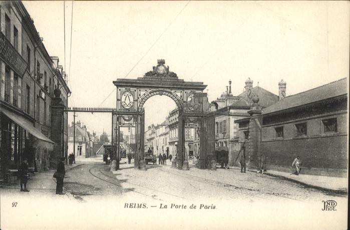 Reims Champagne Ardenne Porte de Paris