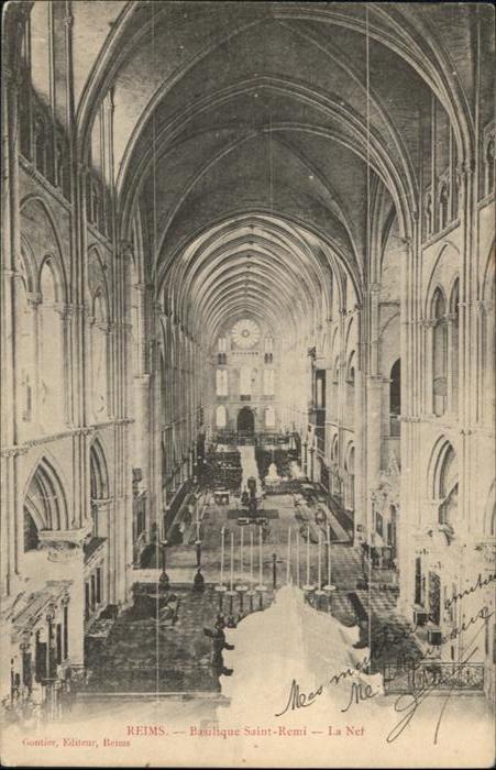 Reims Champagne Ardenne Basilique Saint-Remi