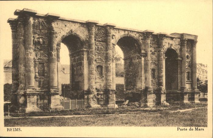 Reims Champagne Ardenne Porte de MARS