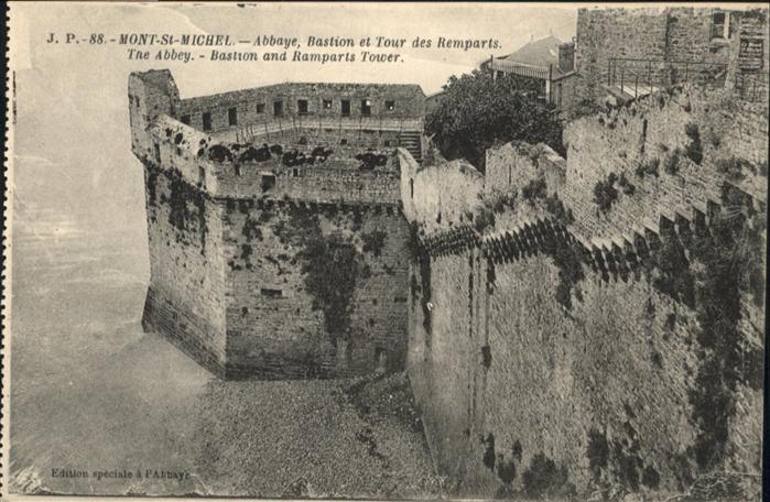 Mont-Saint-Michel Abbaye
Bastion
Tour des Remparts