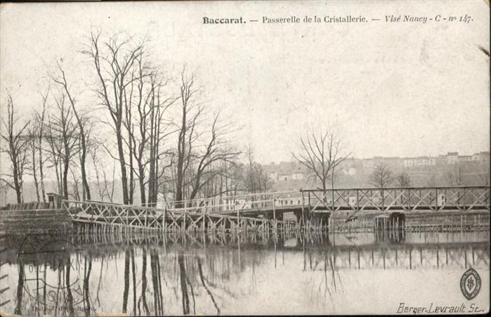 Baccarat Passerelle de la Cristallerie