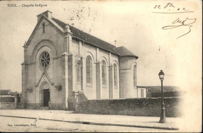 Toul 54 Chapelle St.-Epvre